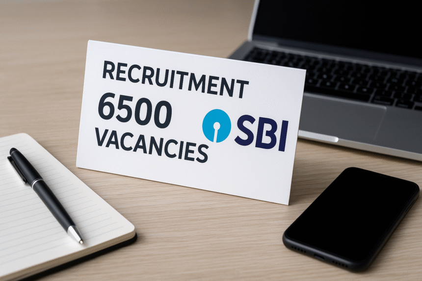 SBI Clerk Recruitment 2025